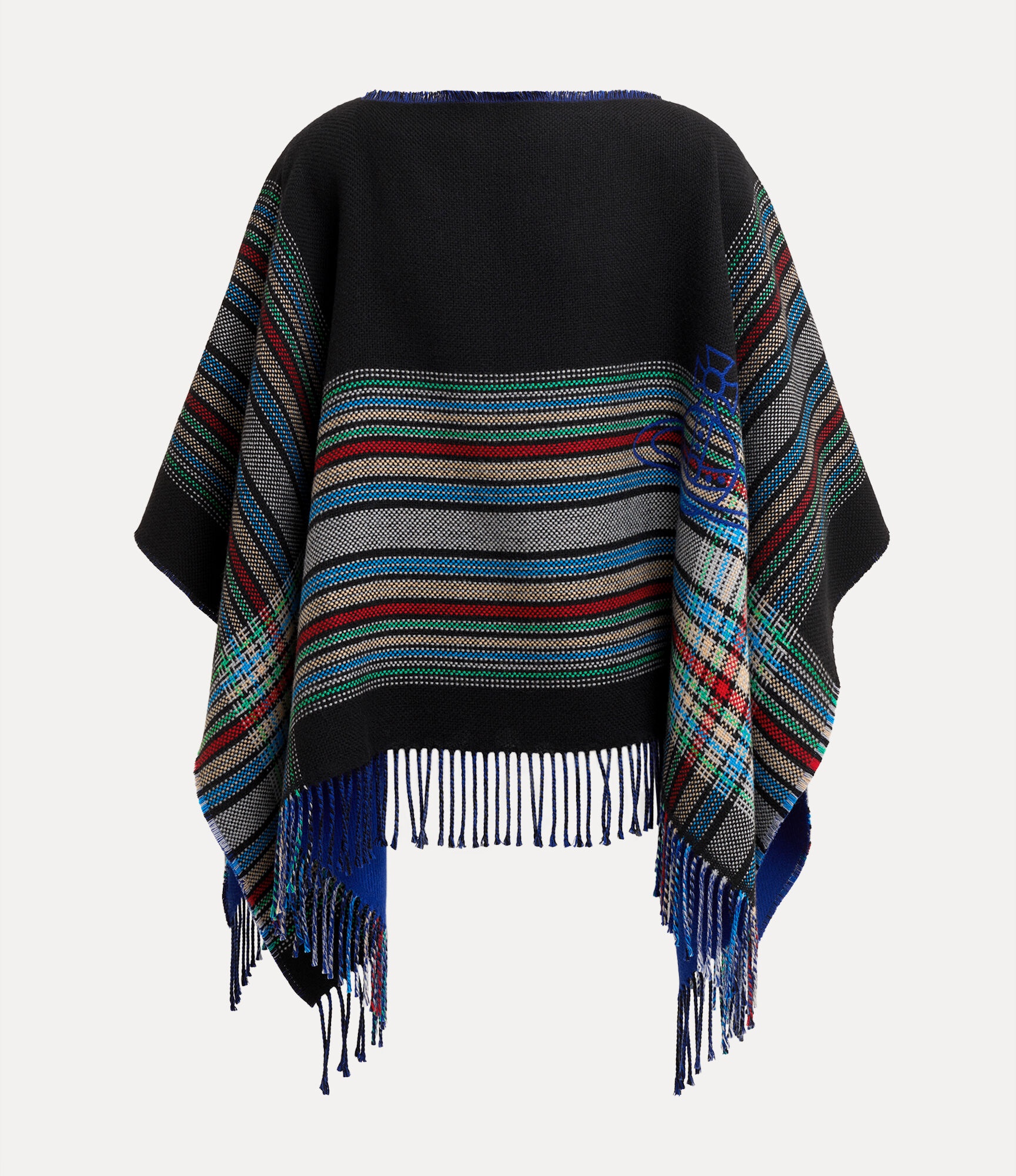 PONCHO MULTI COL. MADRAS - 1
