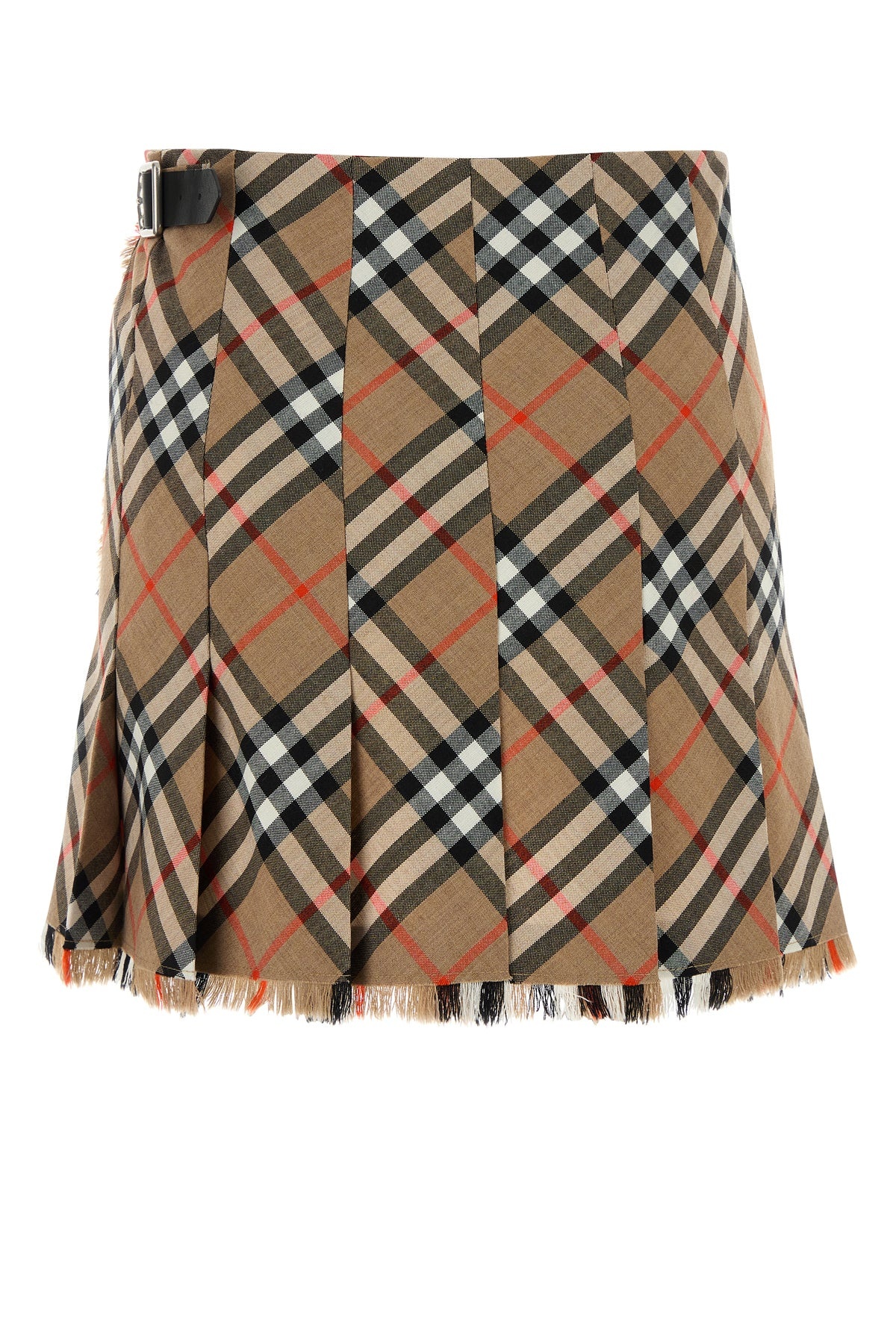 Embroidered twill mini skirt - 2