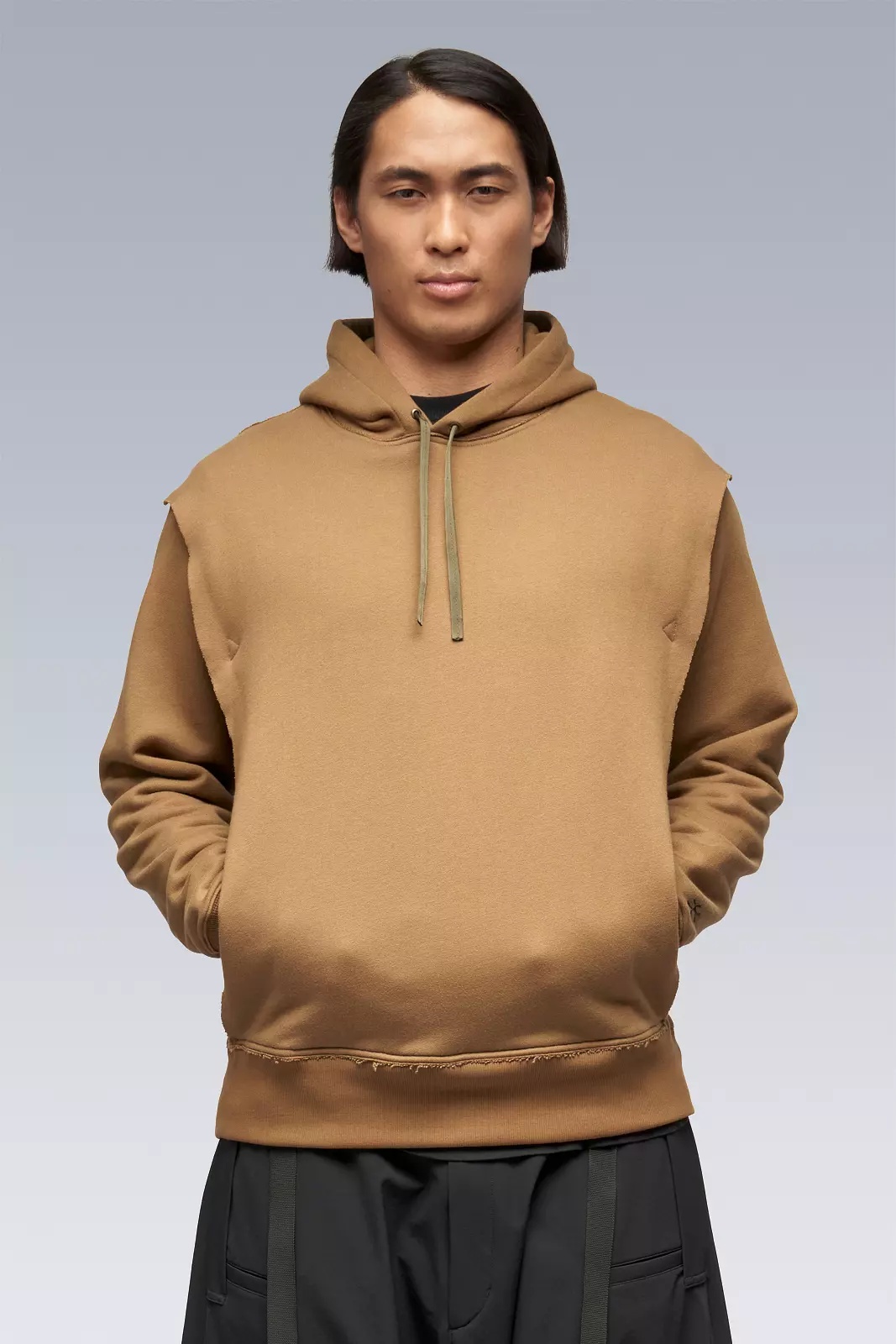 S26-PR Organic Cotton Hooded Sweatshirt Coyote - 10