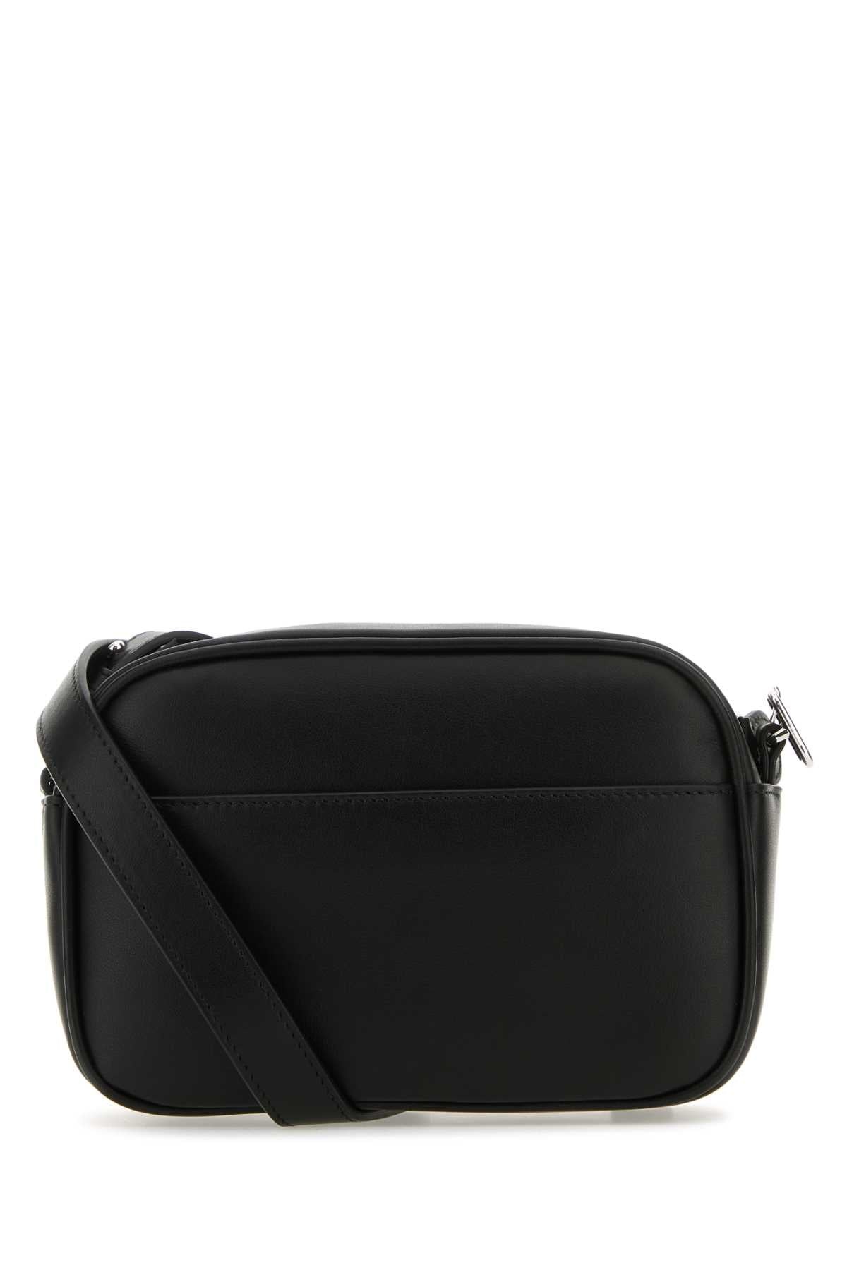 Courreges Women Black Leather Reedition Shoulder Bag - 3