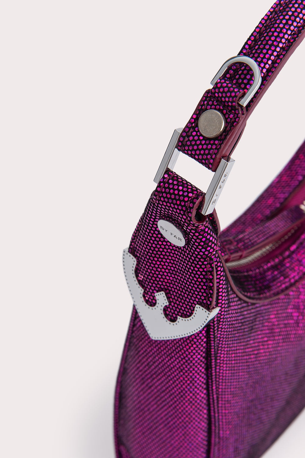 Cosmo Fuchsia Disco Dot Leather - 4