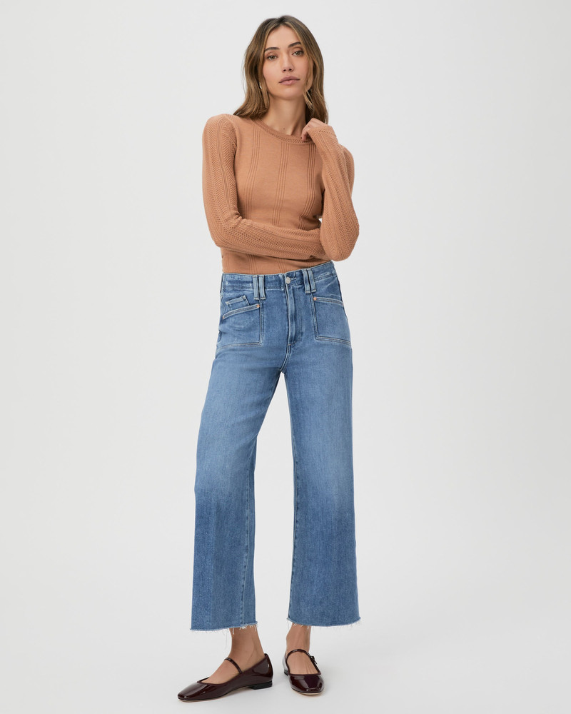 PAIGE Anessa Wide Leg Jean outlook