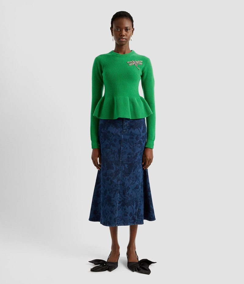 Erdem PEPLUM JUMPER outlook