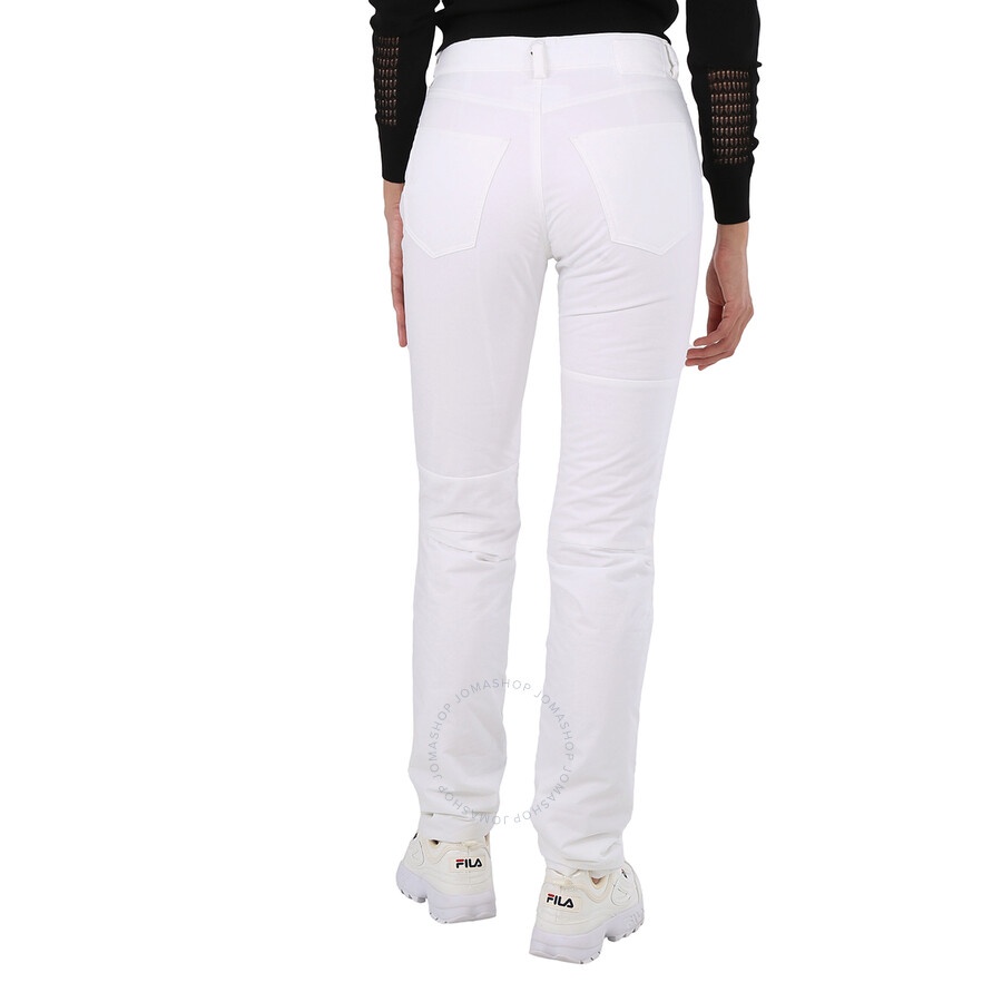 MM6 Ladies White Padded Pants - 5