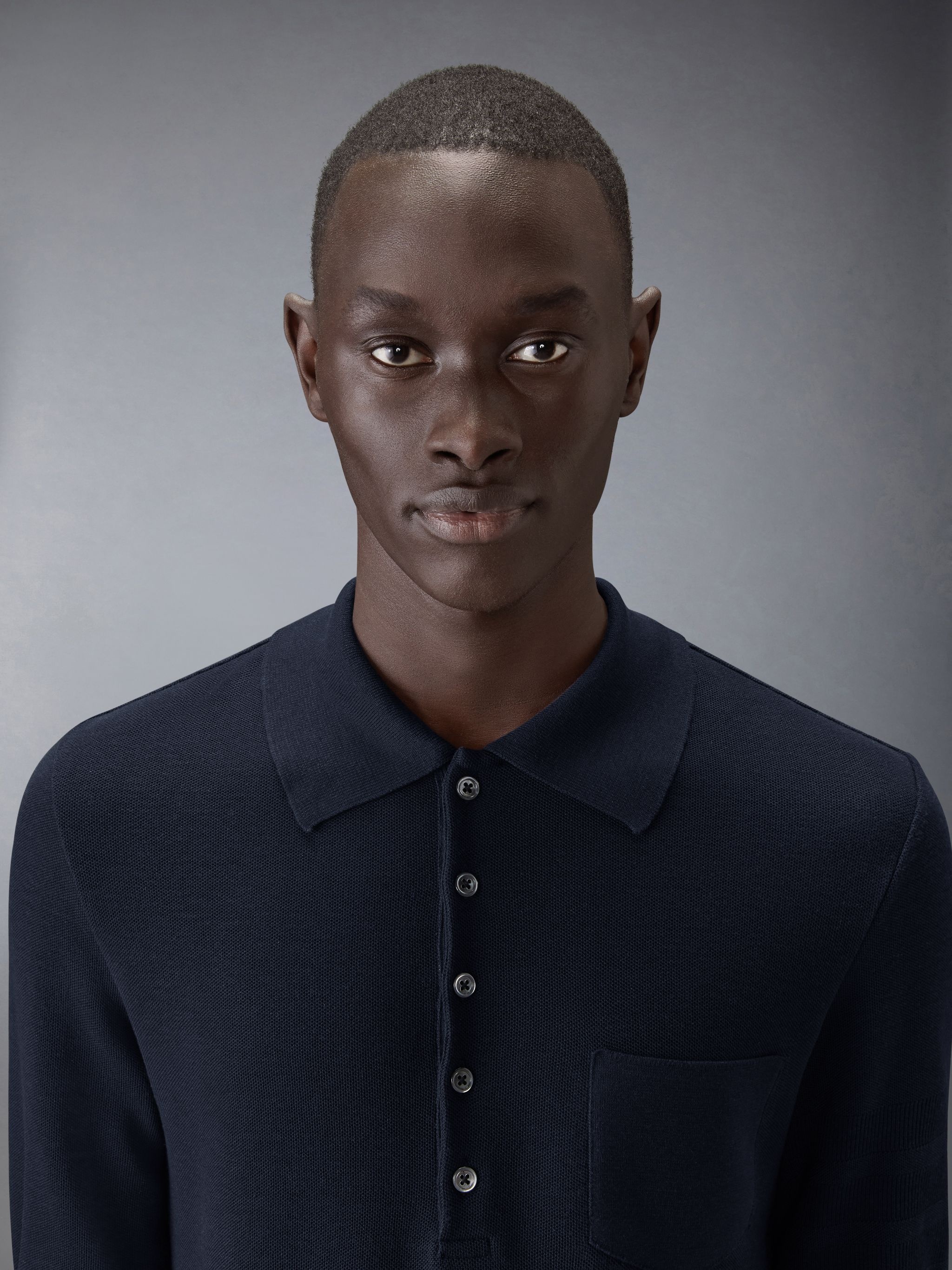 Silk Pique Pocket Polo - 4