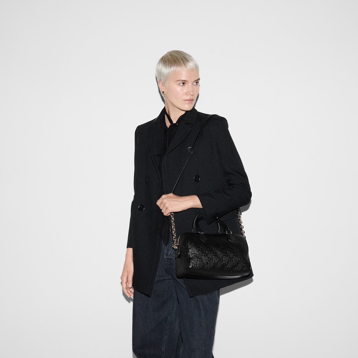 GG Emblem small top handle bag 4