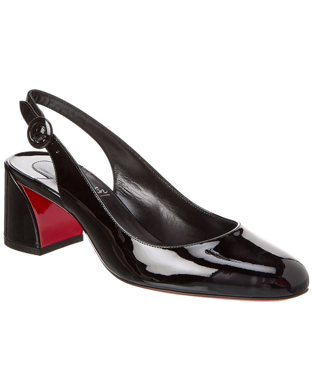 Christian Louboutin So Jane 55 Slingback Patent Pump - 1