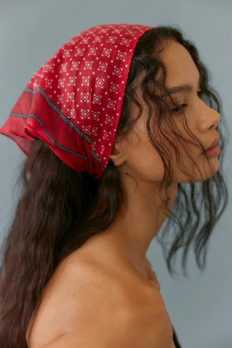 Bridgette Bandana Hair Scarf - 1