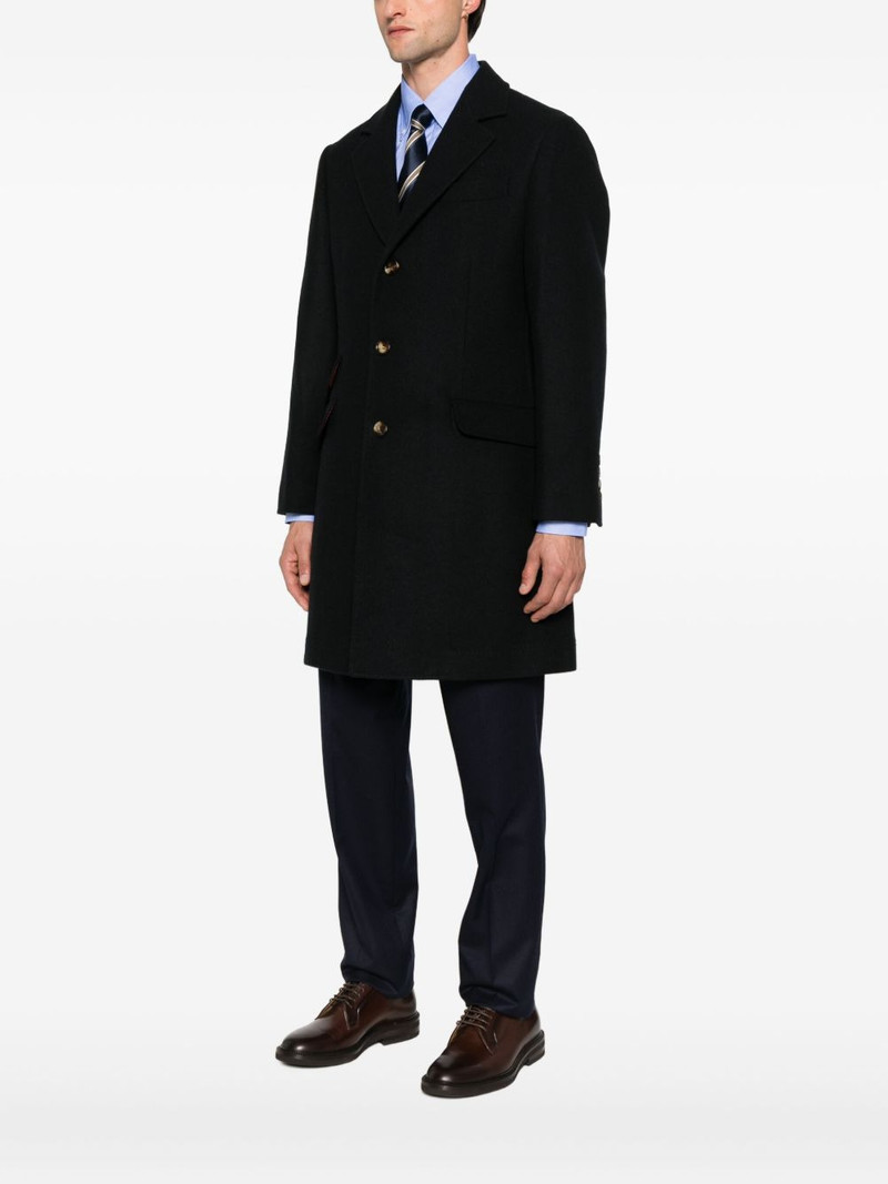 button-fastening patch-pocket coat 3