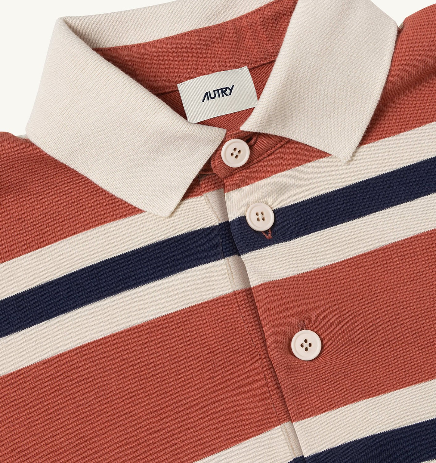 UNISEX STRIPED RUGBY POLO - 5