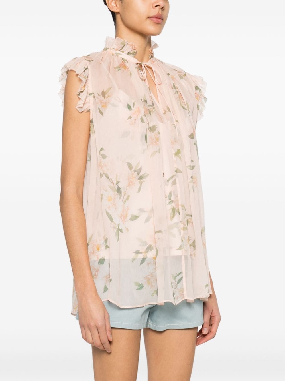 Natura Frilled blouse - 3