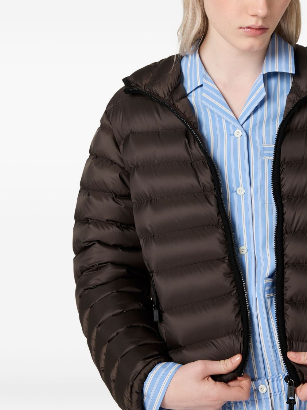 hooded padded jacket - 4