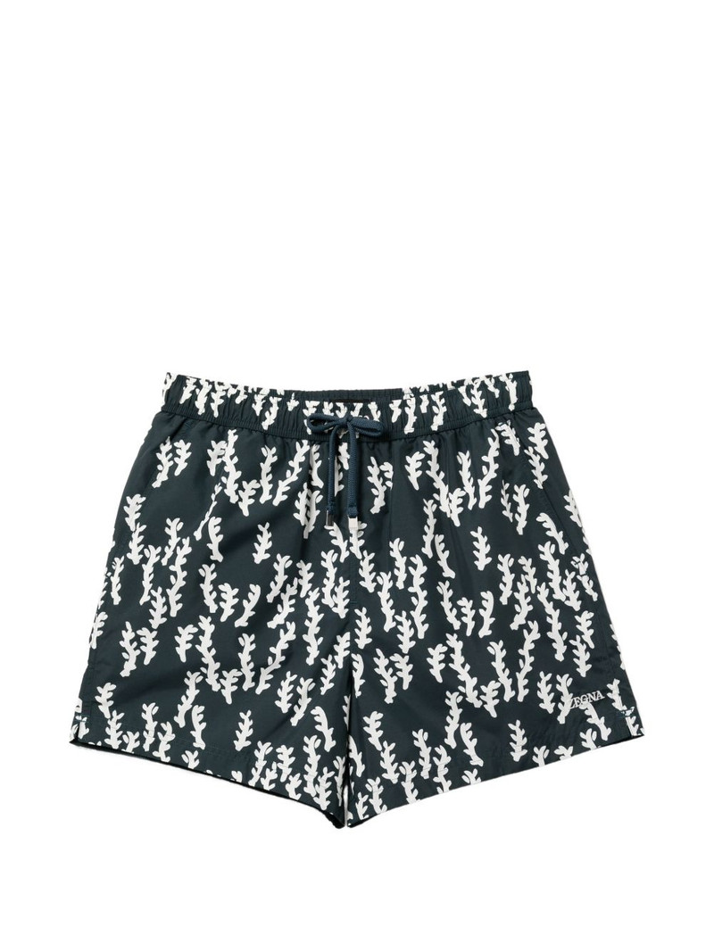 printed swim shorts 1
