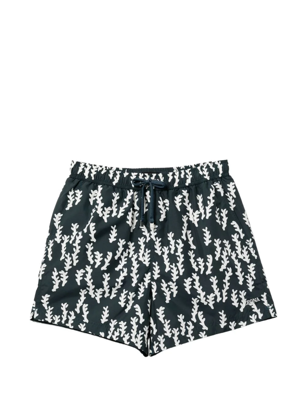 printed swim shorts - 1