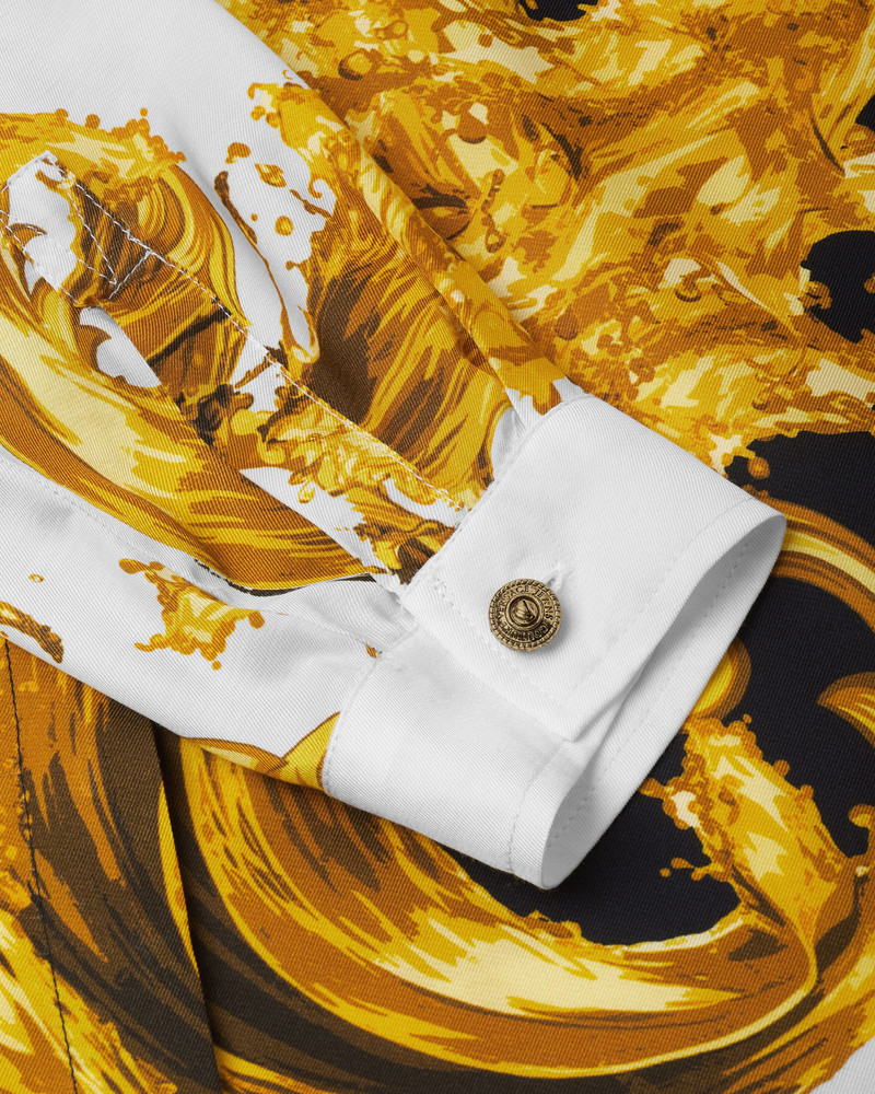 Printed Twill Viscose Shirt 4