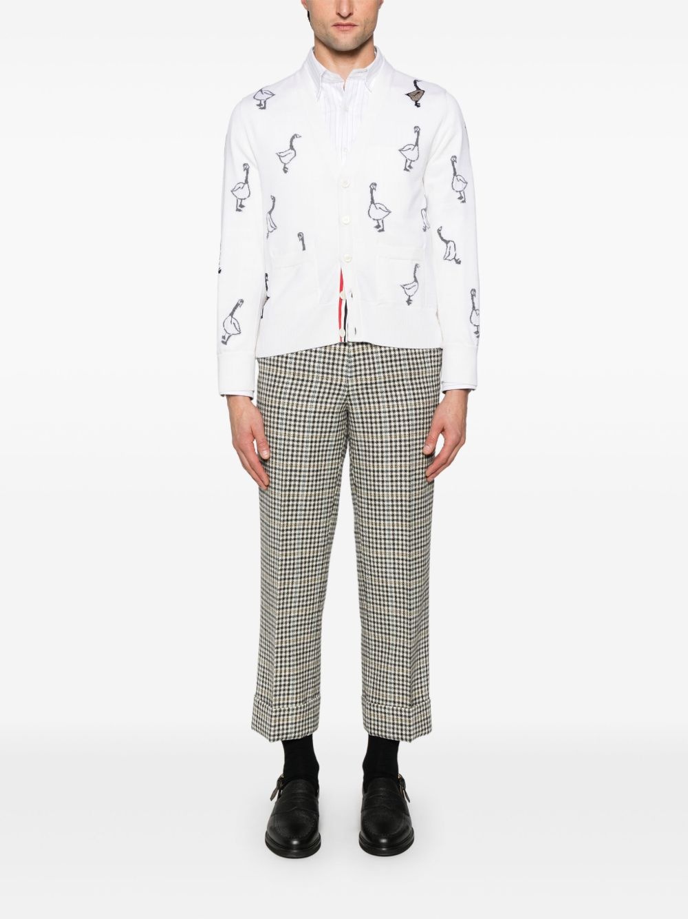 embroidered-motif shirt - 2