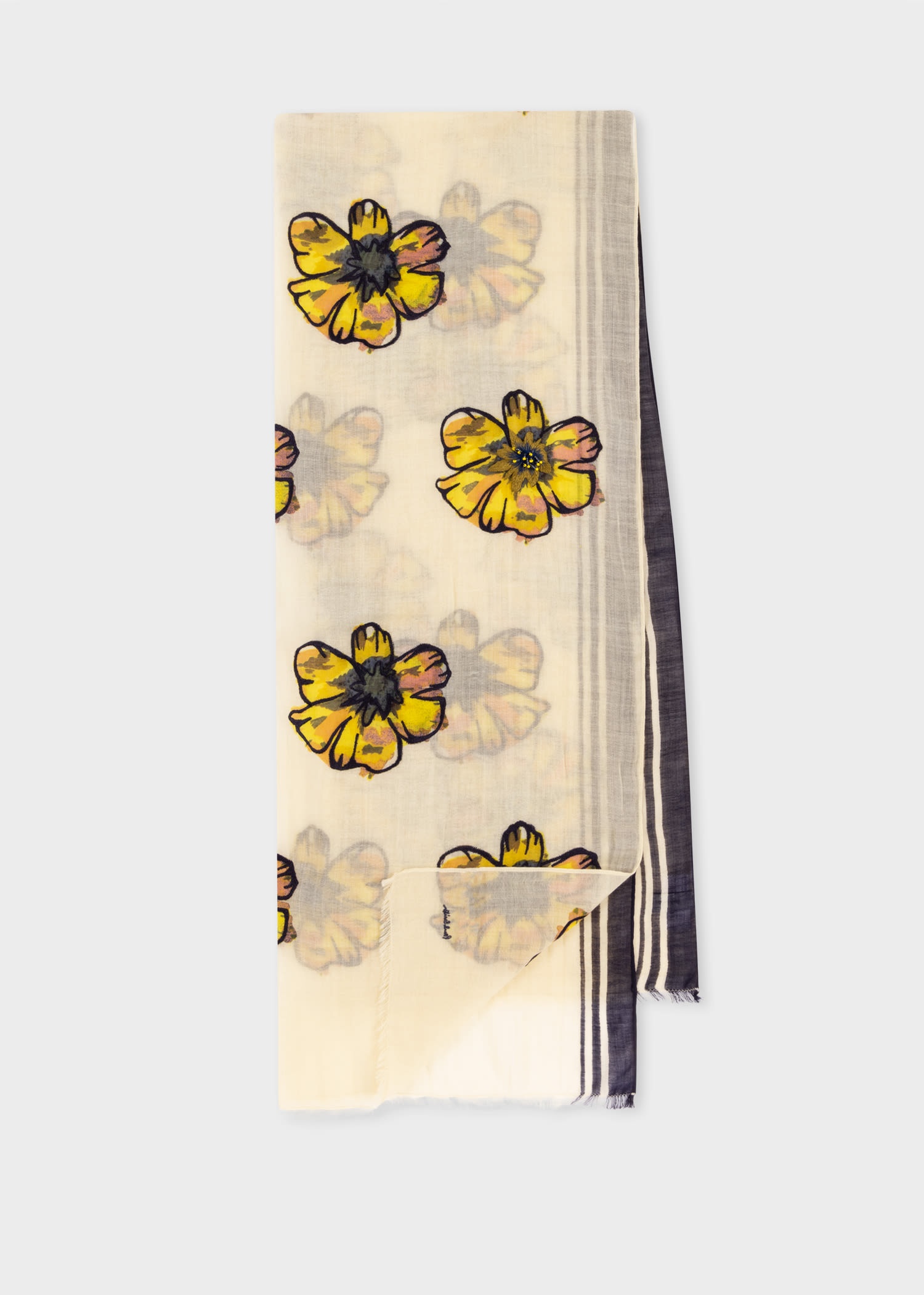 Wool 'Anemone' Scarf - 1
