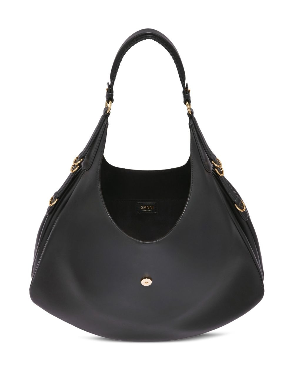 detailed-hardware shoulder bag - 4