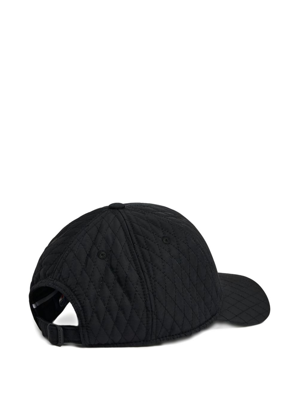 quilted logo-plaque baseball cap - 2