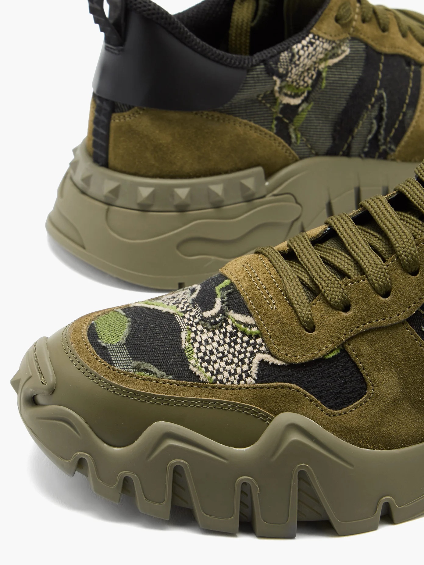 Rockrunner Plus camouflage-jacquard trainers - 6