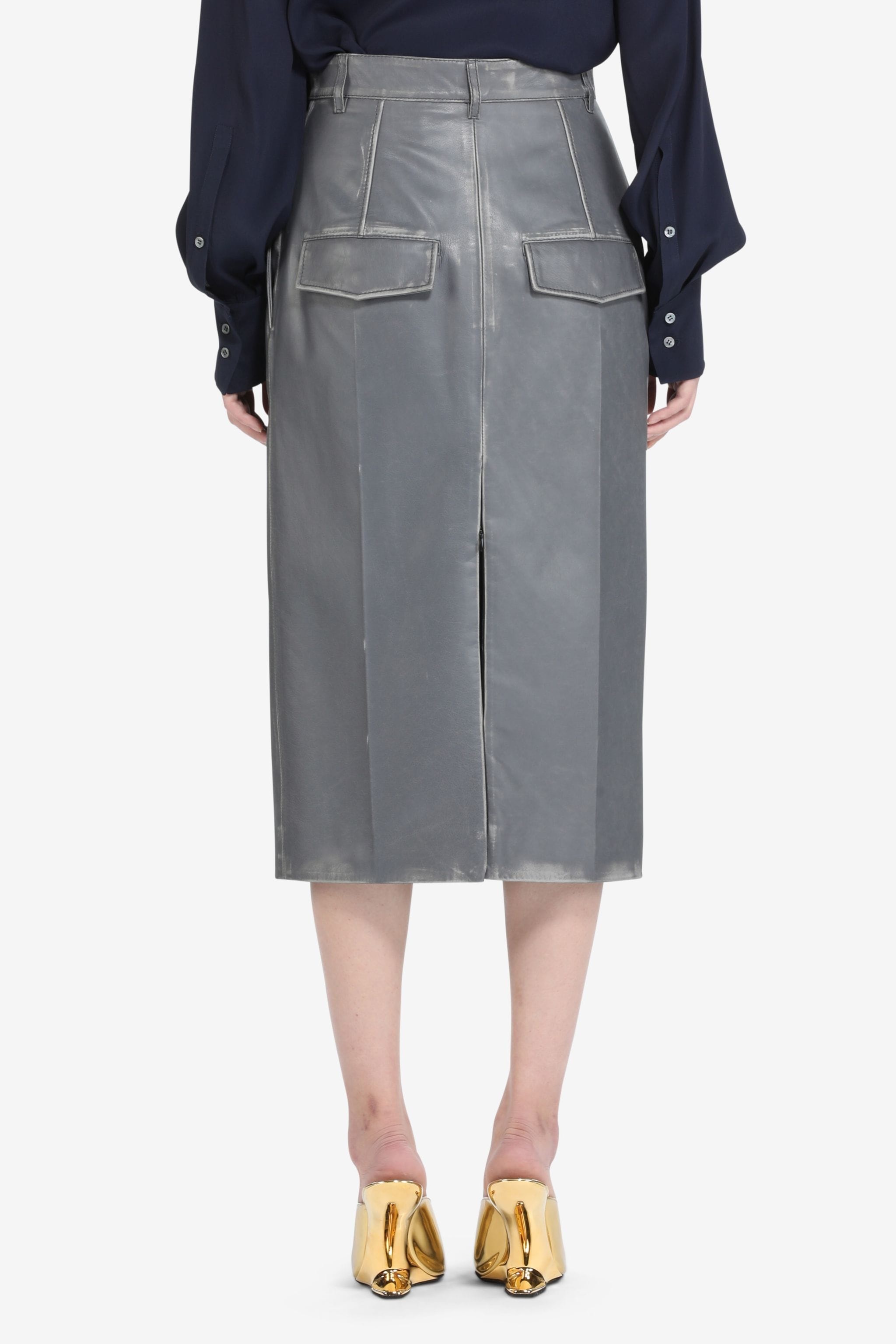 LEATHER SKIRT - 2
