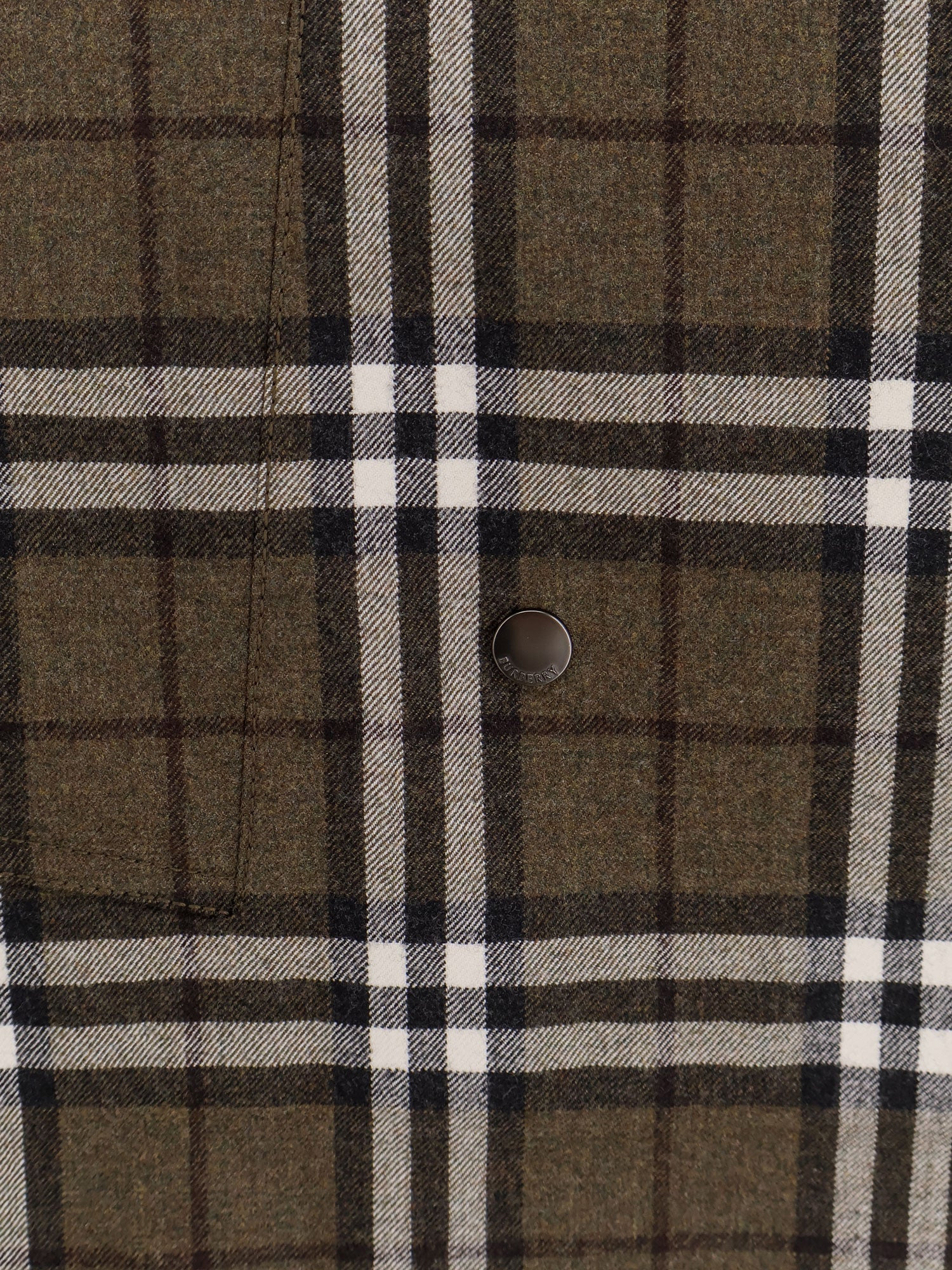 VIRGIN WOOL SKIRT WITH BURBERRY CHECK PRINT - 3