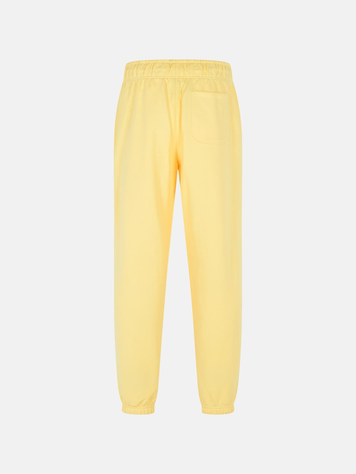 CREAM COTTON PANTS - 3