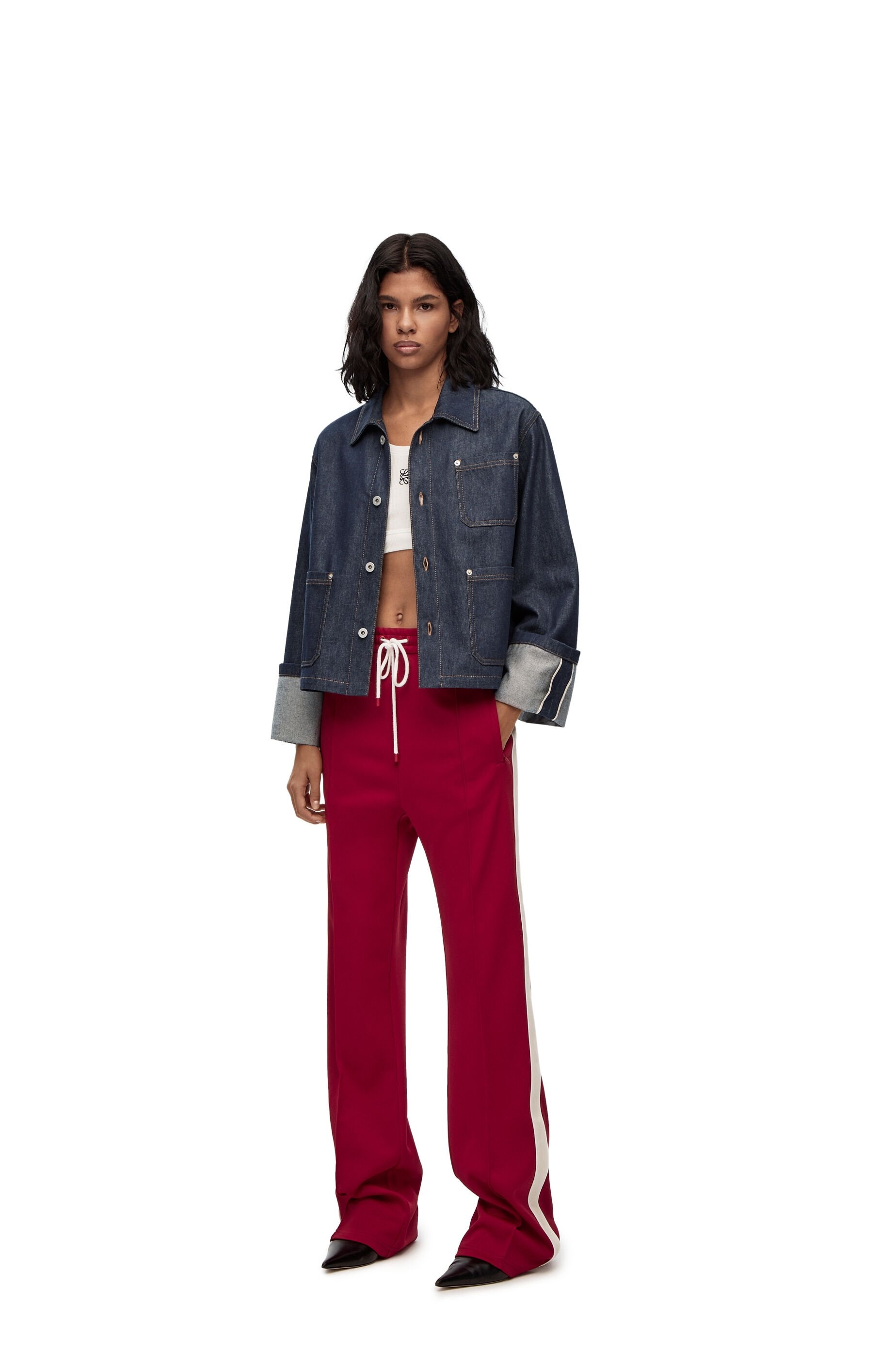 【新品未使用】LOEWE Fisherman Jacket Loewe Fisherman Turn-Up Denim Jacket | Liberty