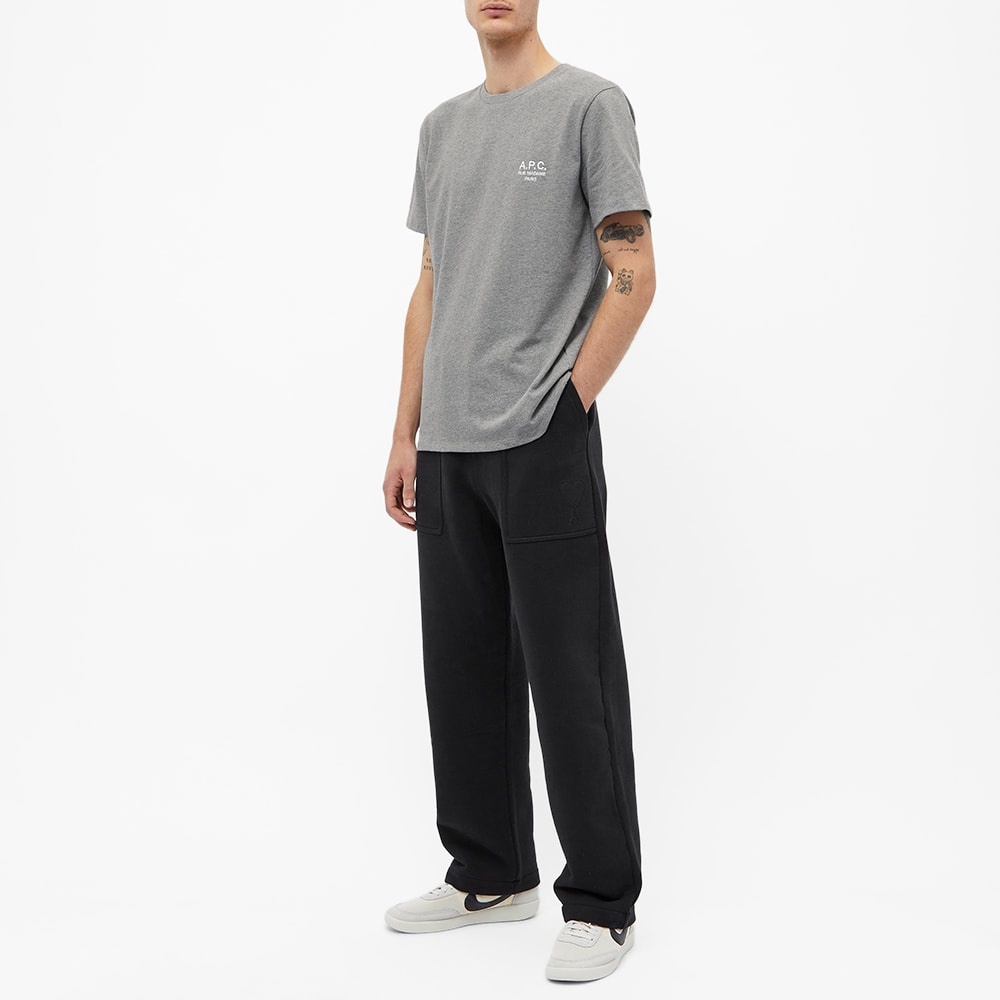 A.P.C. Raymond Embroidered Logo Tee - 6