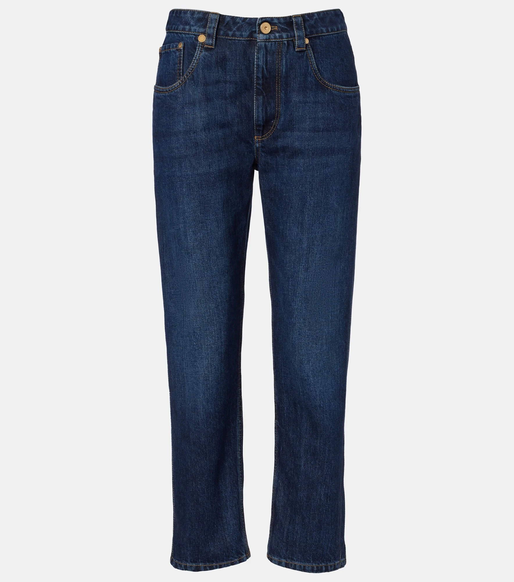 Cropped straight jeans - 1