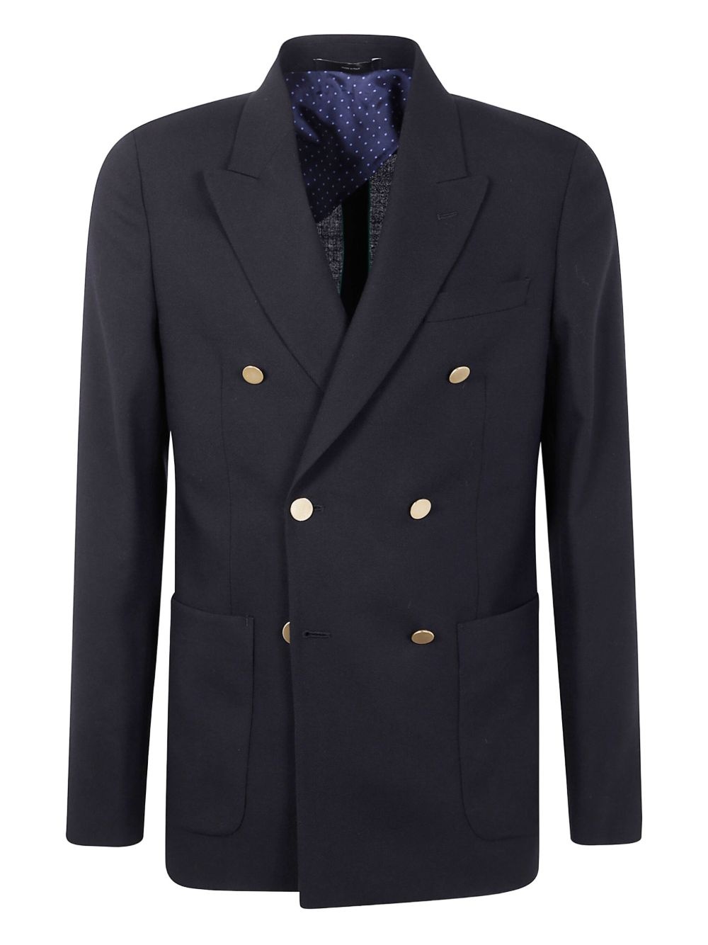 double-breasted blazer - 1