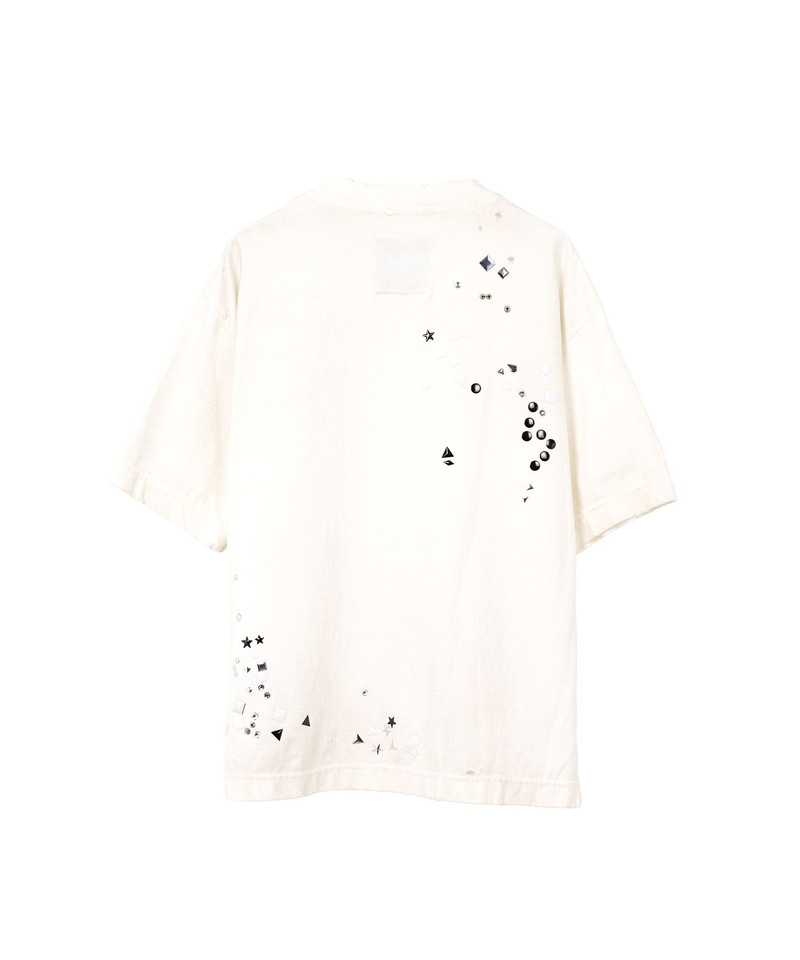 Embellished Distressed T-Shirt 23