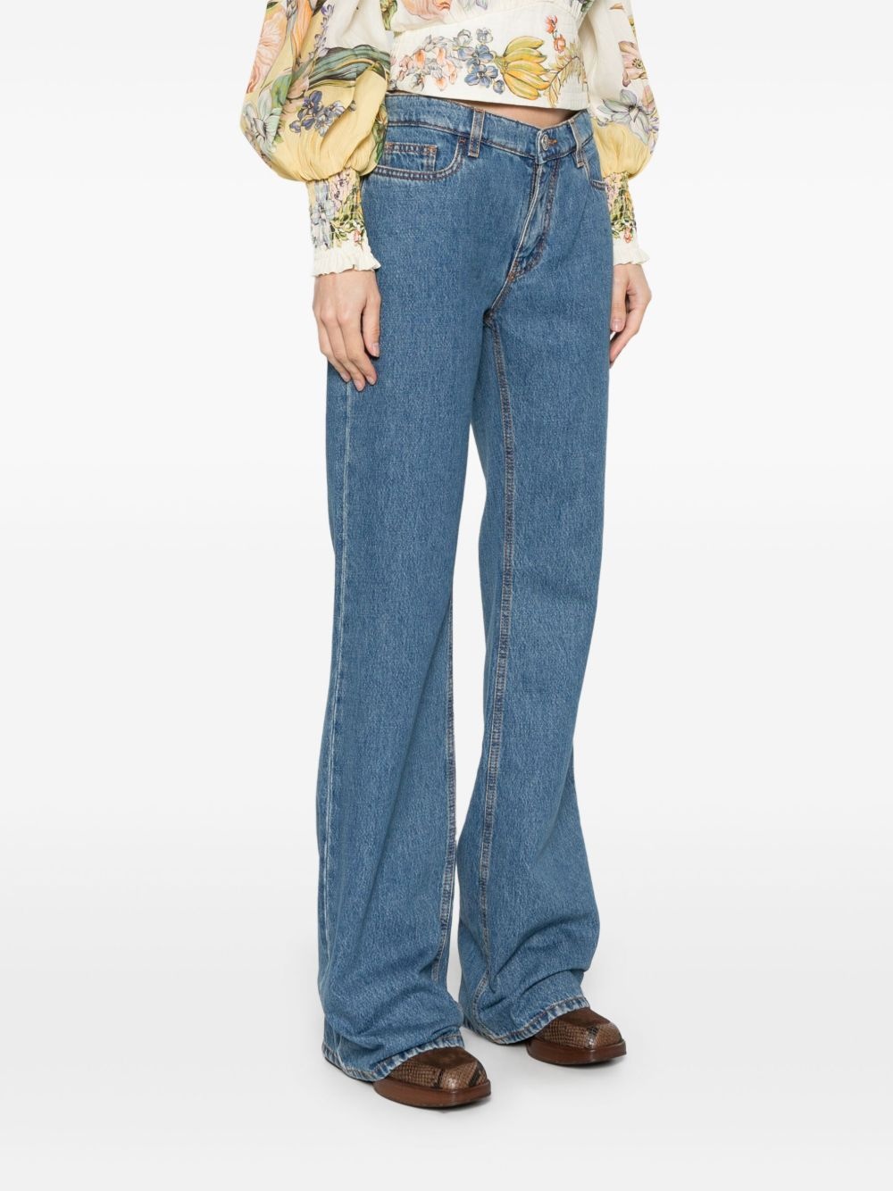 straight-leg jeans - 3