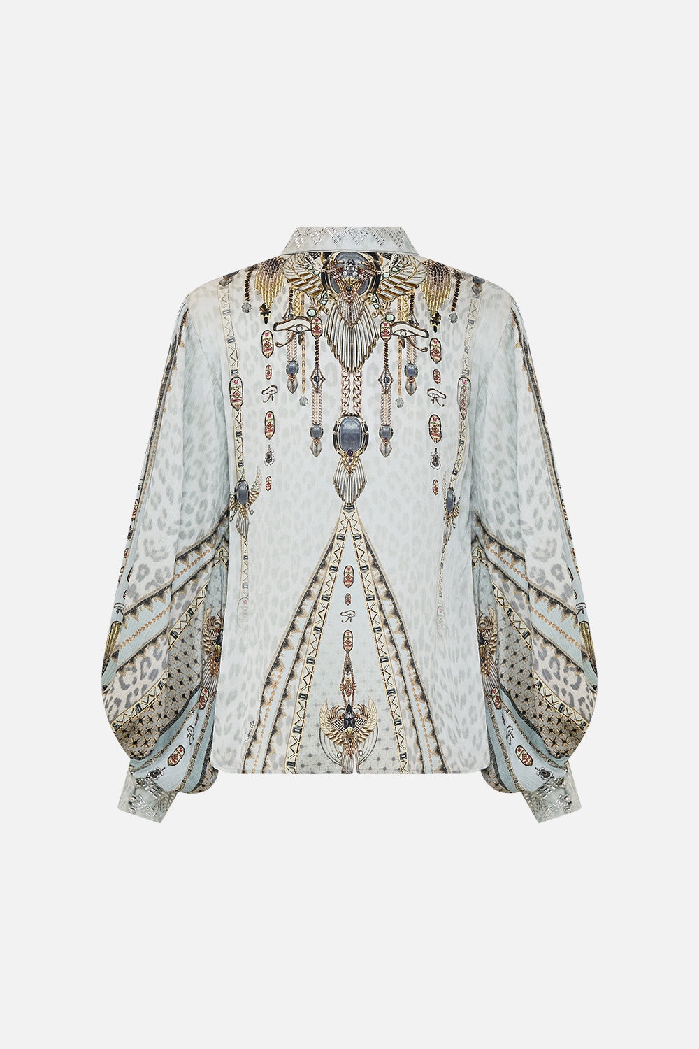 SPLIT SLEEVE BLOUSE - 7