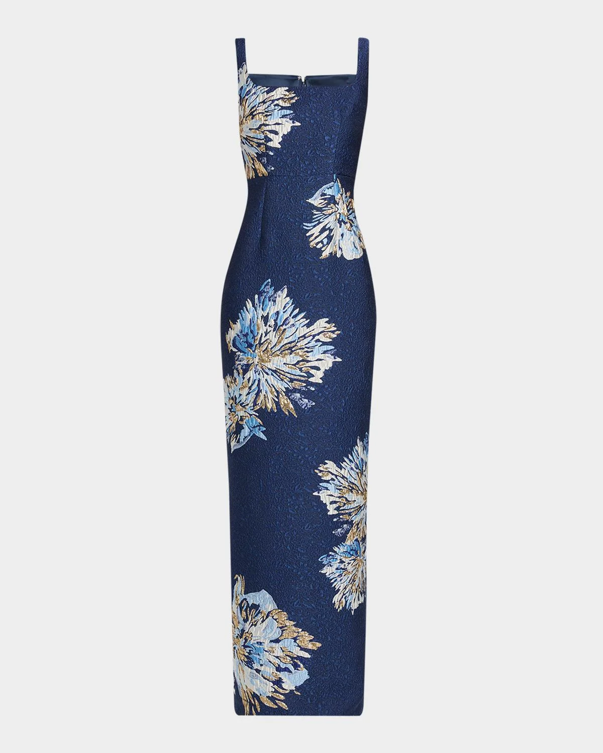 Bora Brocade Column Dress - 1