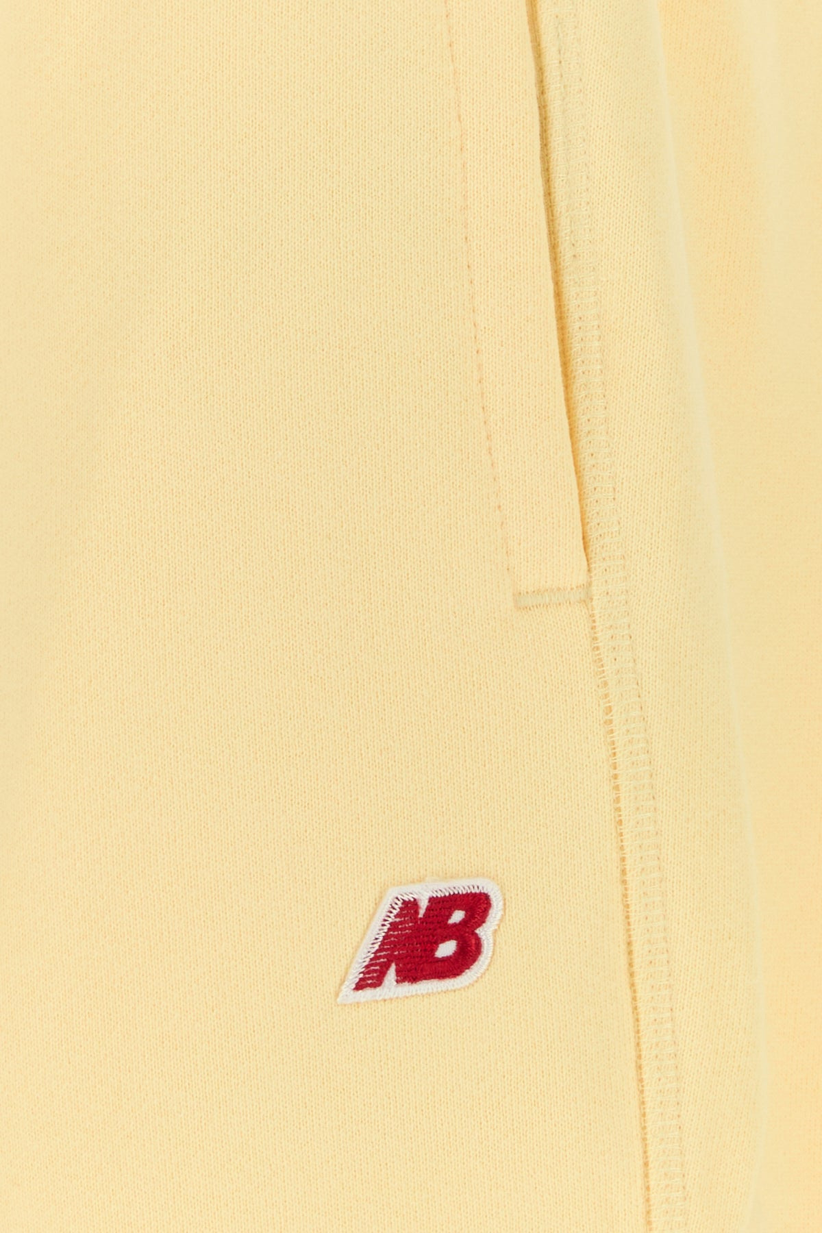 Pastel yellow cotton joggers - 3