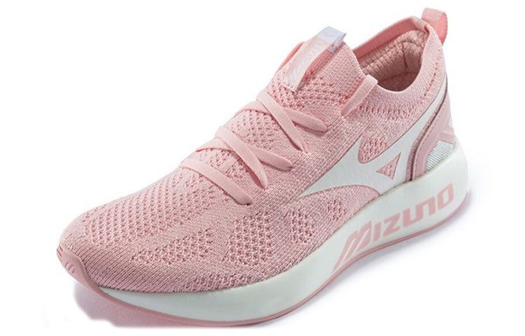 (WMNS) Mizuno PI Knit Pink/White D1GH202460 - 2