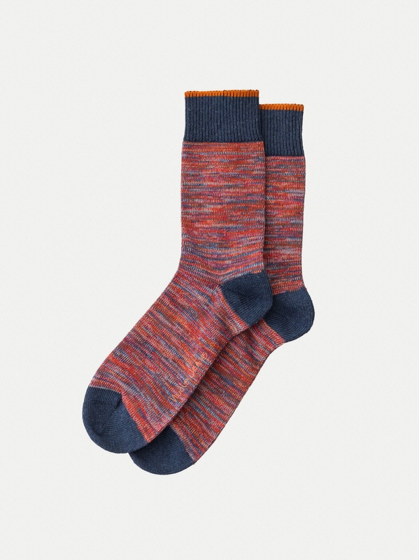 Rasmusson Multi Yarn Socks Red - 1