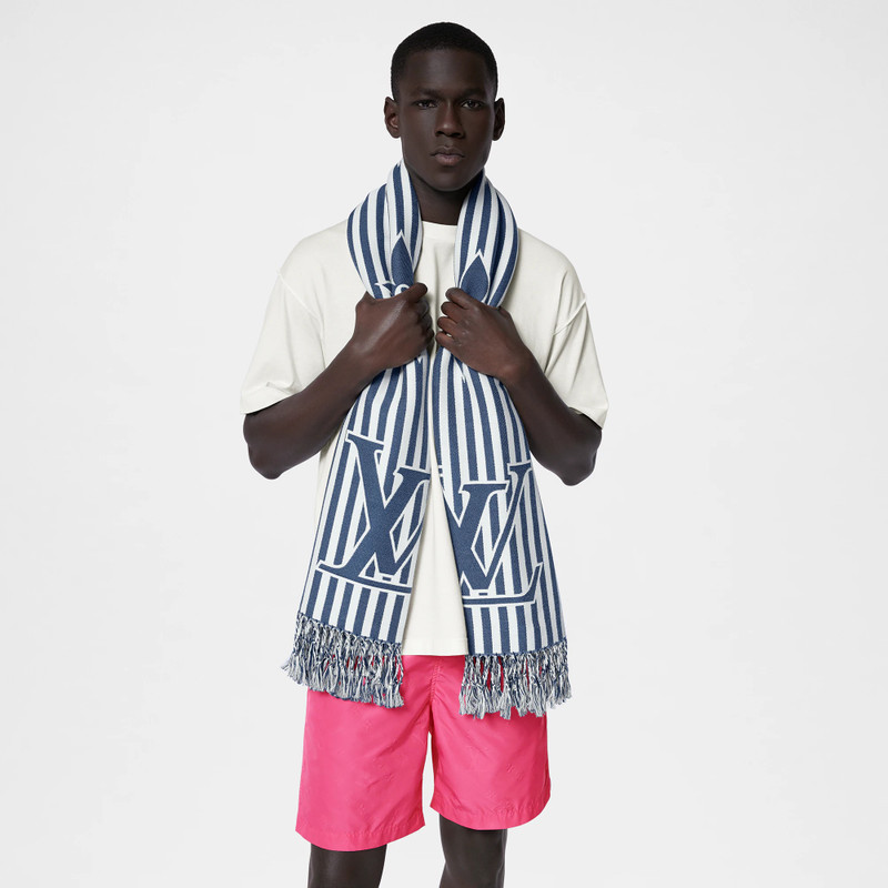 LV Graphical Beach Blanket 6