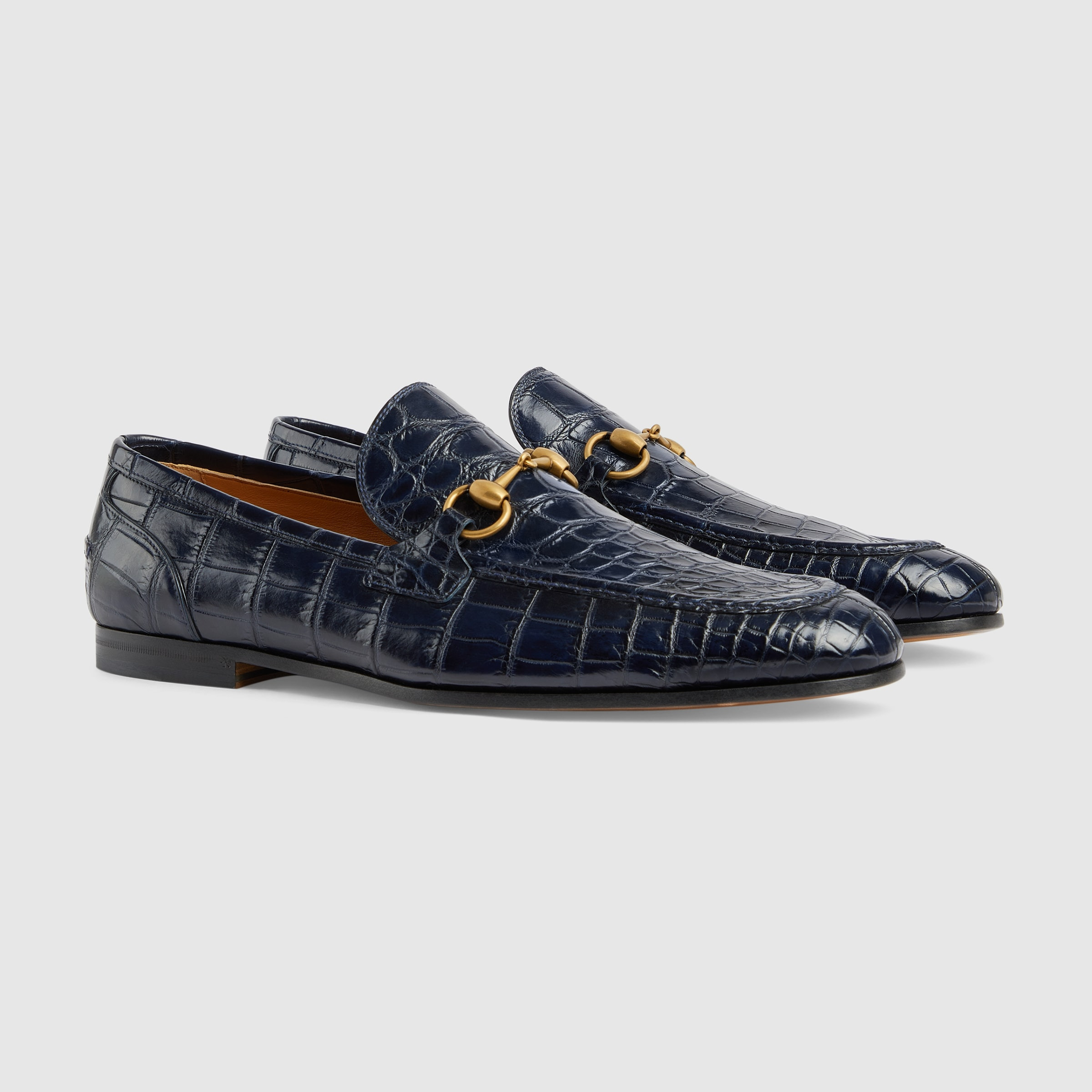 Men's Gucci Jordaan crocodile loafer - 2
