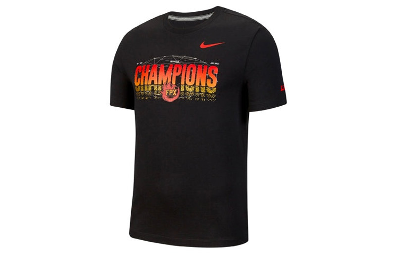 Nike LPL LOL ESPORTS FPX Sports Short Sleeve Black DD0203-010 - 1