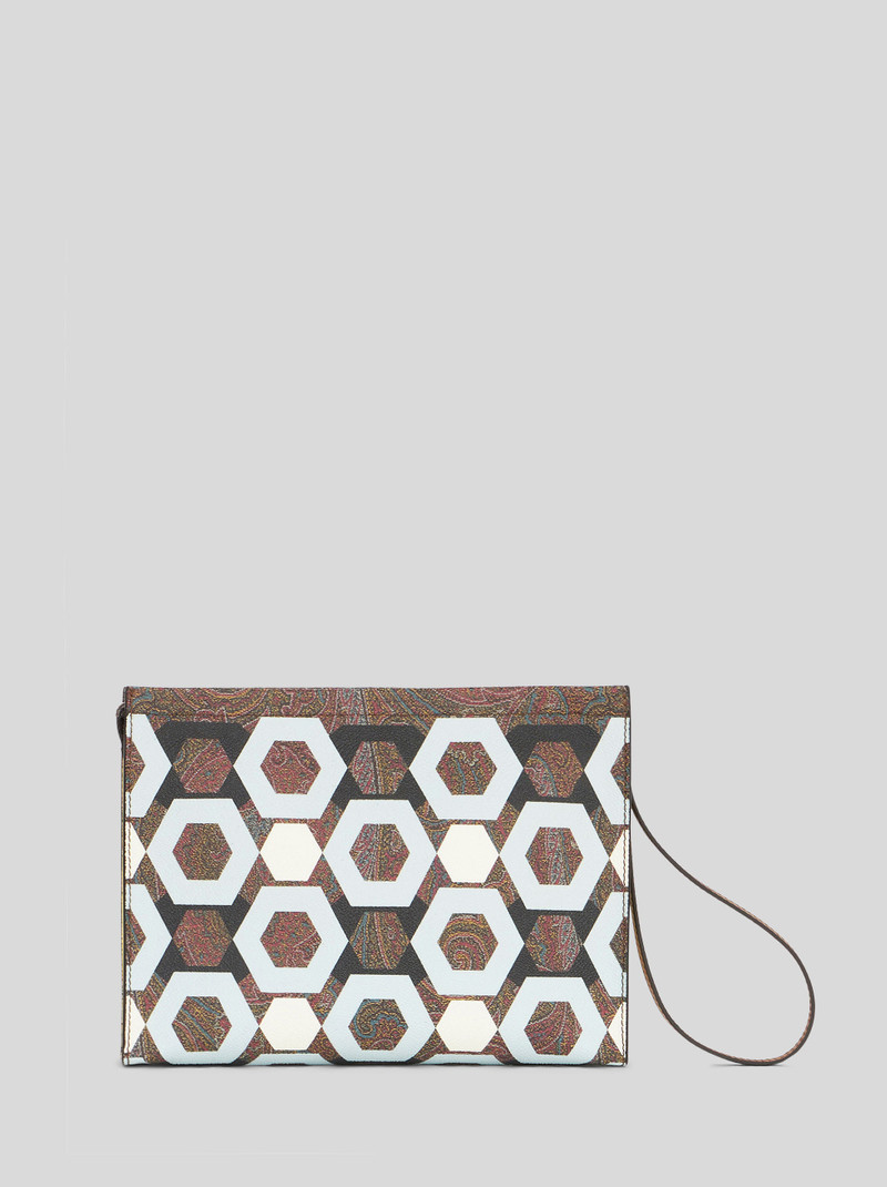 GEOMETRIC PRINT PAISLEY NÉCESSAIRE 3