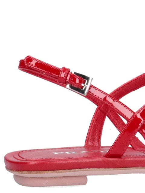 Prada Women Logo Sandals - 4