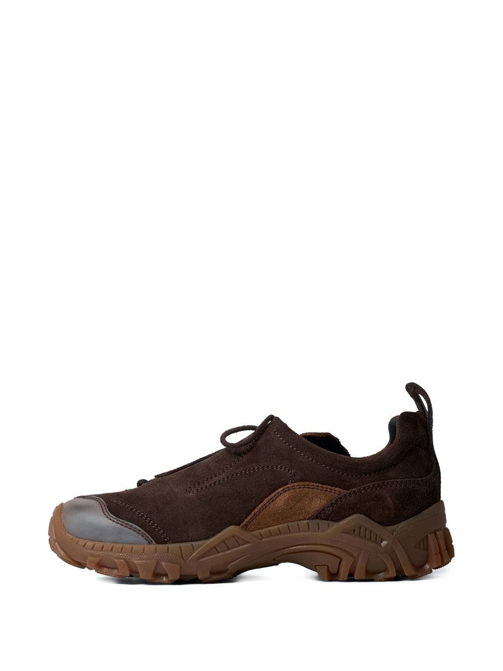 Gabe panelled lace-up sneakers - 3