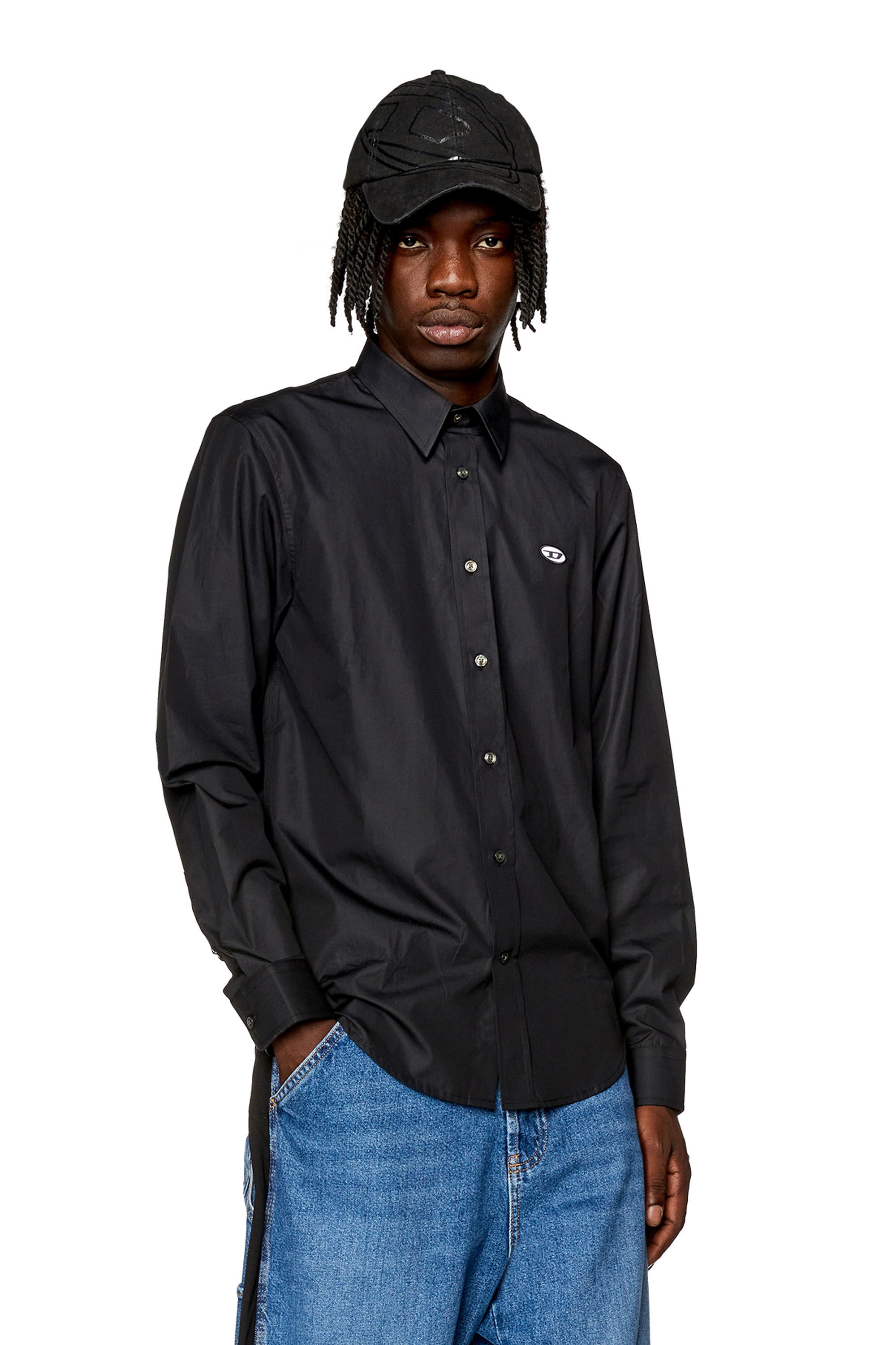 Diesel S-Holls Cotton Shirt - Farfetch