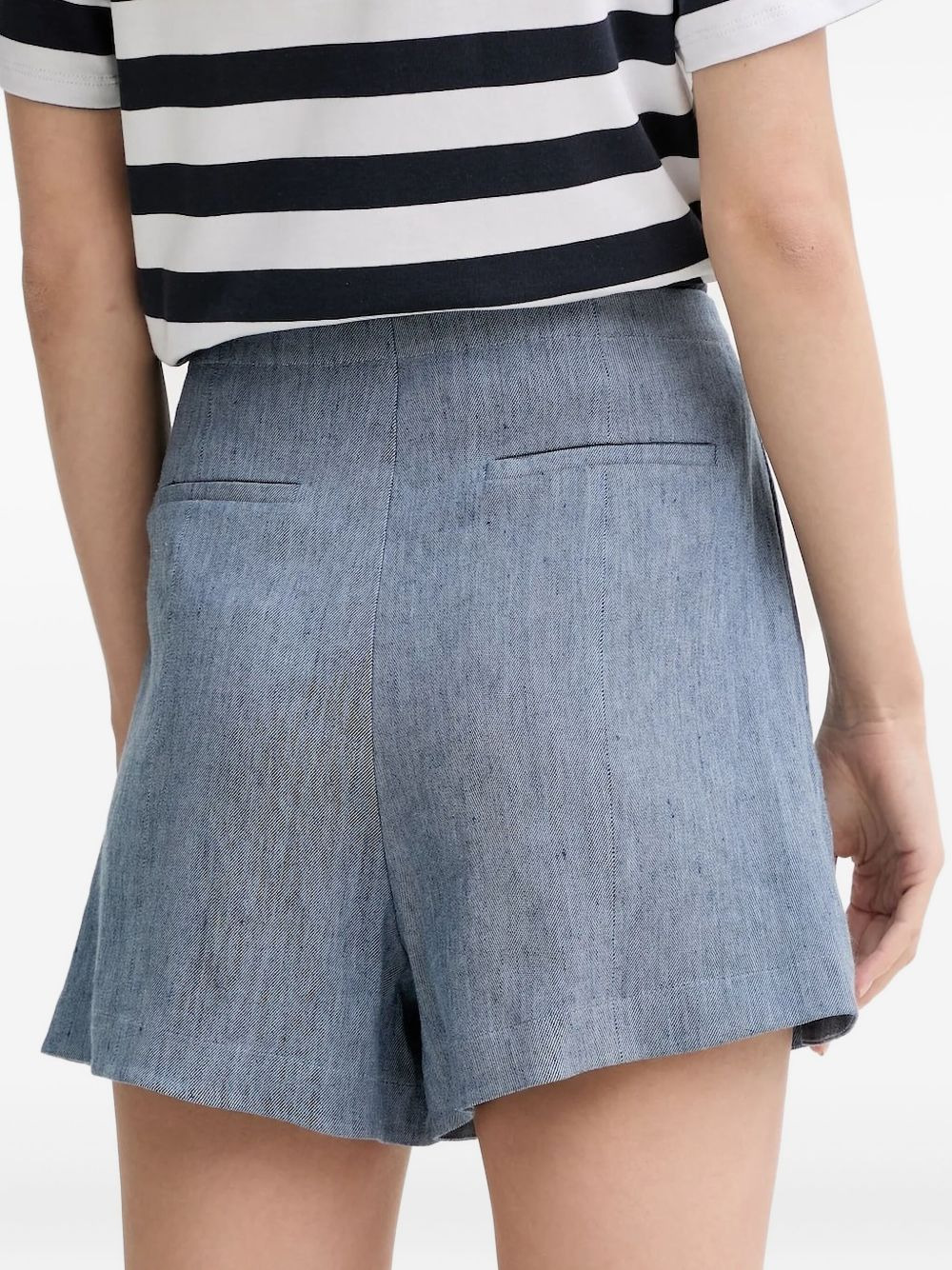 denim shorts - 2