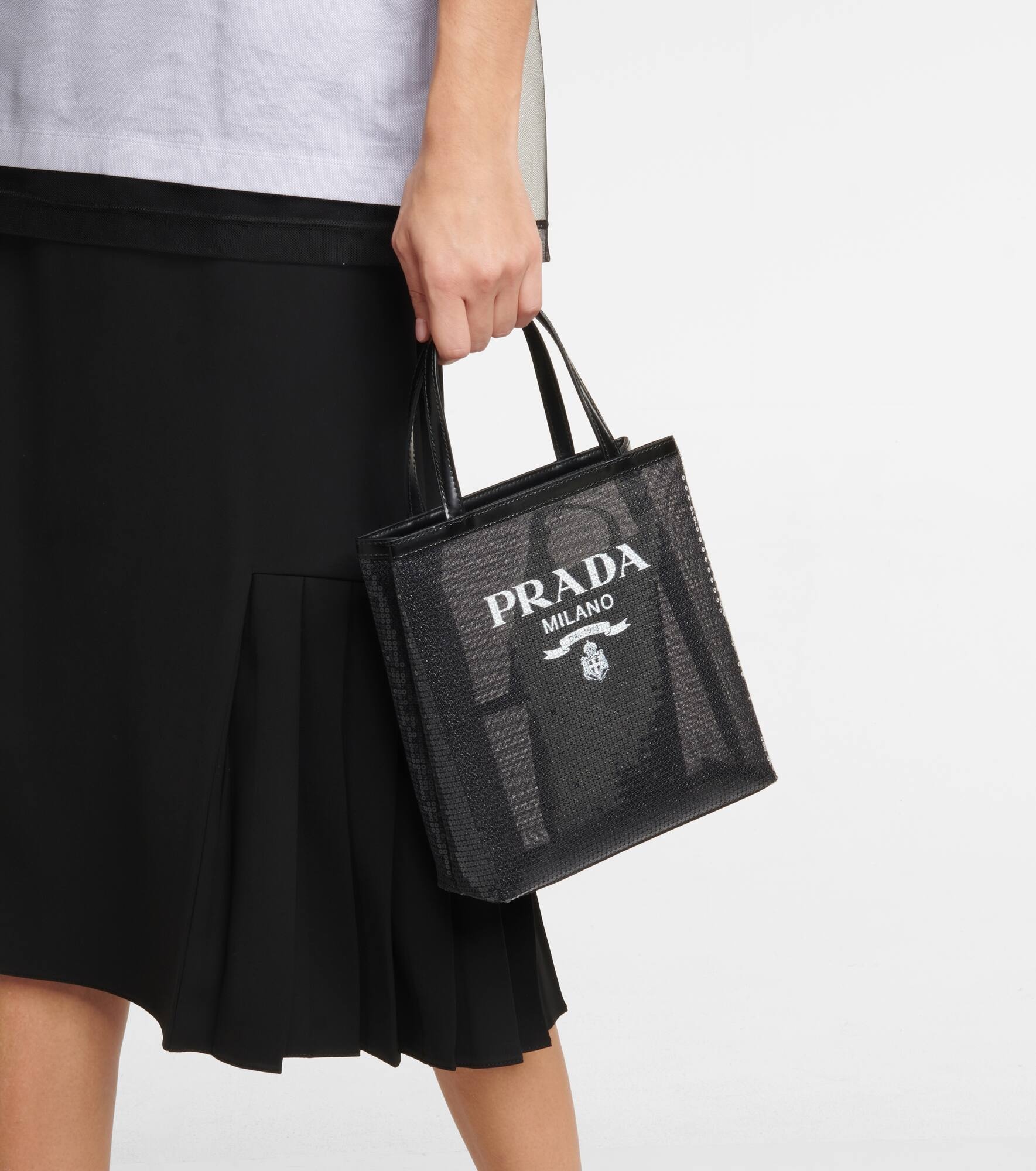 Logo sequin-embellished tote - 2