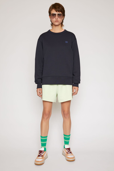 Acne Studios Classic fit sweatshirt navy outlook