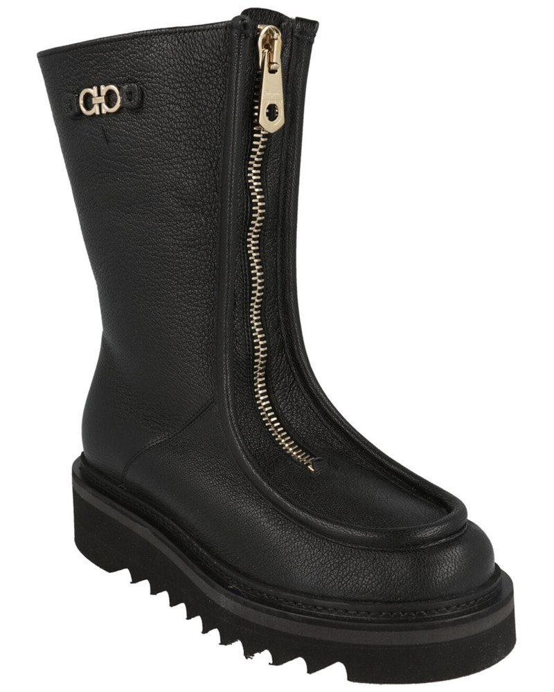 Ferragamo Eurialo F Leather Boot 1