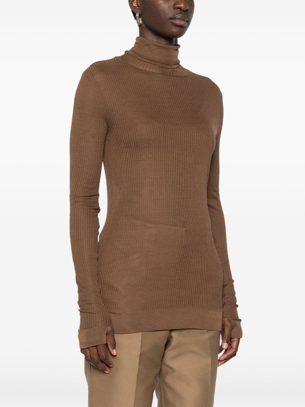 high-neck sweater - 3